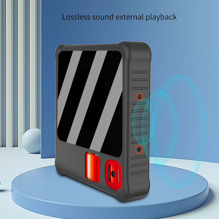 APWIKOGER Silikon-Schutzhülle für Rabbit R1 AI Pocket PC in Weiß, kratzfeste und tragbare Anti-Fall-Abdeckung - Bild 4