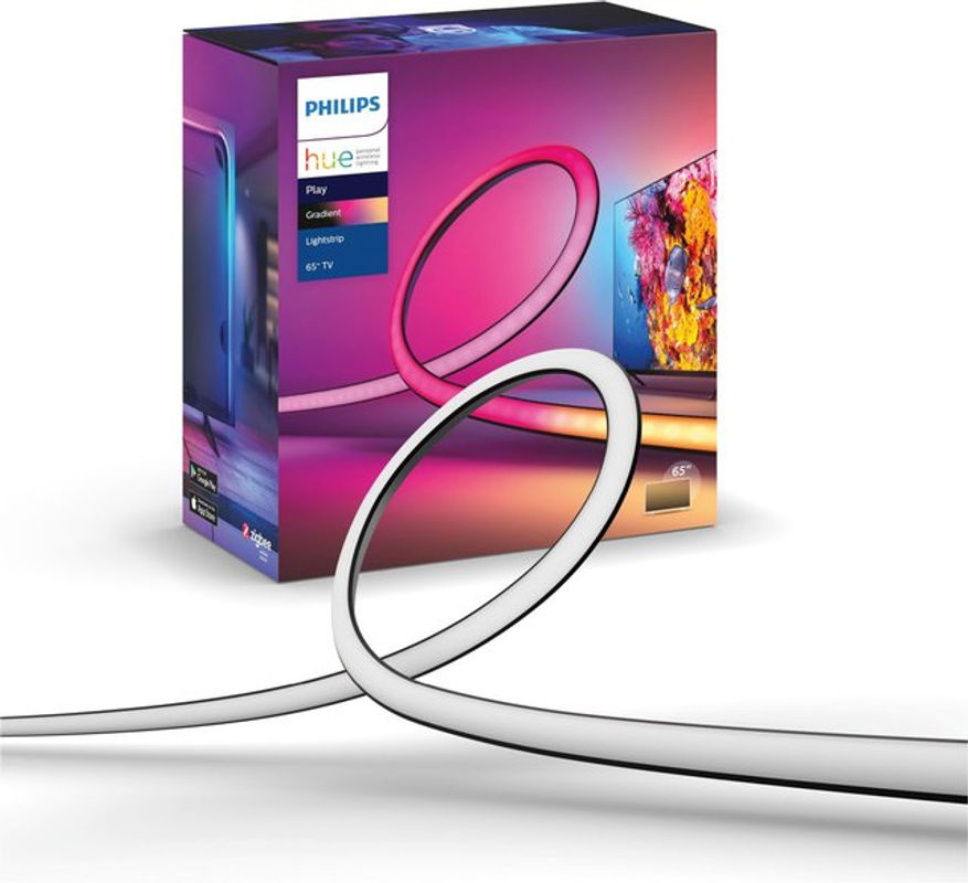 Philips Hue Play Gradient Lightstrip LED TV-Hintergrundbeleuchtung Multicolor für Fernseher ab 65 Zoll - Bild 2