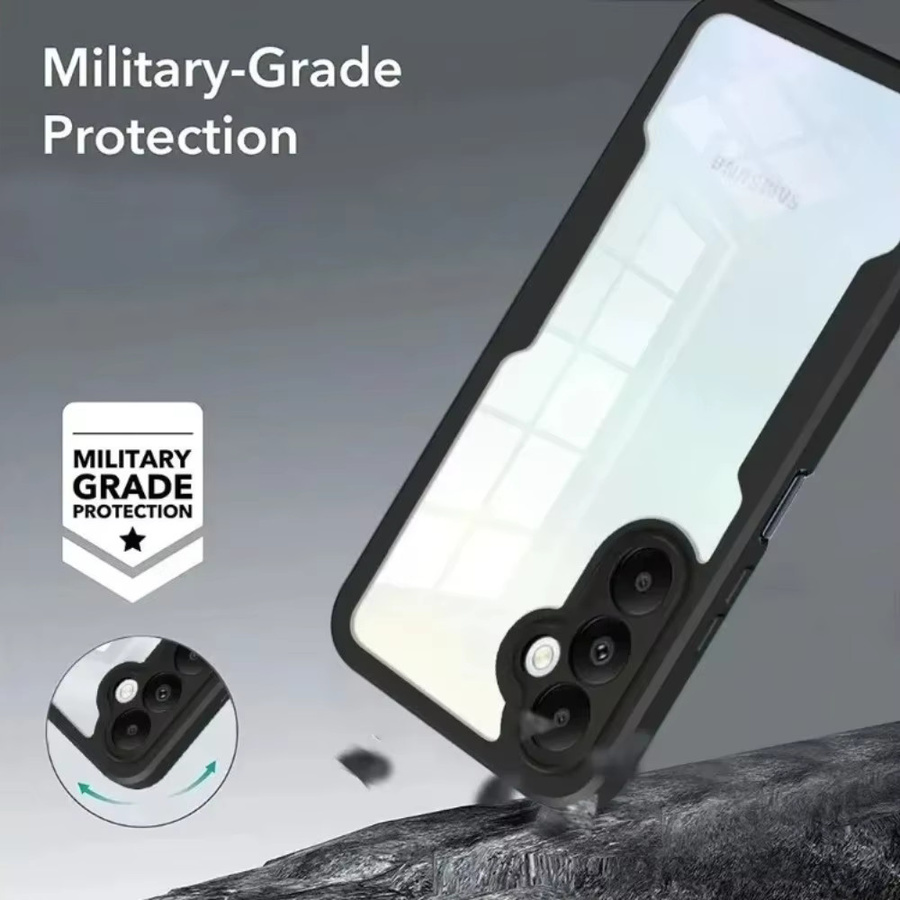 Transparente 360-Grad-Ganzkörper-Handyhülle für Samsung Galaxy S26 S25 Ultra Plus Edge FE A57 A56 und weitere Modelle in Blau - Bild 2