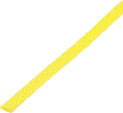 TRU COMPONENTS Geflechtschlauch CBBOX2028-YL Gelb aus PET, Durchmesser: 20 bis 28 mm, Länge: 5 m - Bild 1