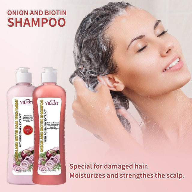 YILEST Onion Biotin Rosemary Shampoo Set, Unisex - Bild 1