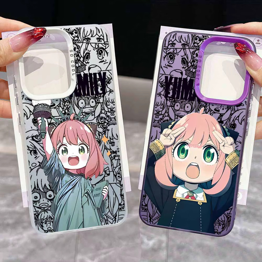 Bunte und weiche Handyhülle mit Anya Forger Motiv für Xiaomi und POCO Modelle mit NFC-Funktion - Bild 2