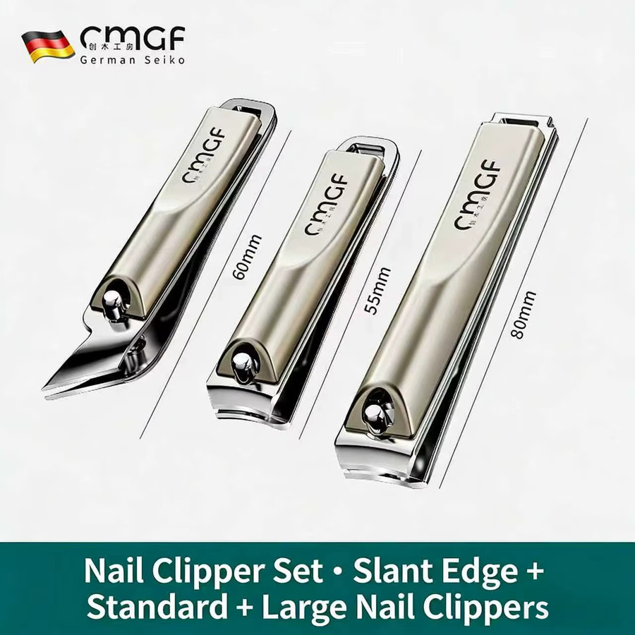 CMGF Nagelknipser-Set, Edelstahl, Unisex - Bild 6