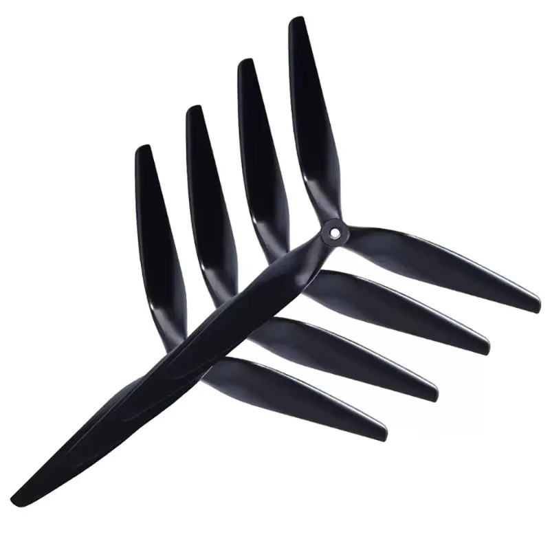 HQProp Macroquad Propeller, 3-Blatt, Schwarz, Kunststoff - Bild 2