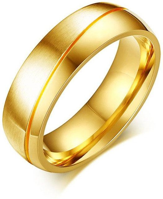 Modyle Ring, Gold, Edelstahl, Unisex - Bild 1