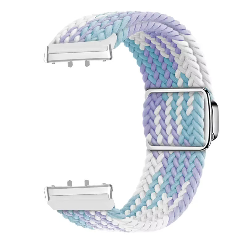 jansin Uhrenarmband Nylon, Batik-Webart, Bunt, Unisex, für Samsung Galaxy Fit 3 - Bild 2