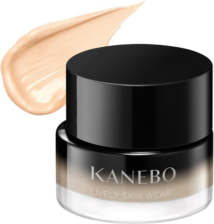 KANEBO Lively Skin Wear II Ocher B Serum Foundation, Beige