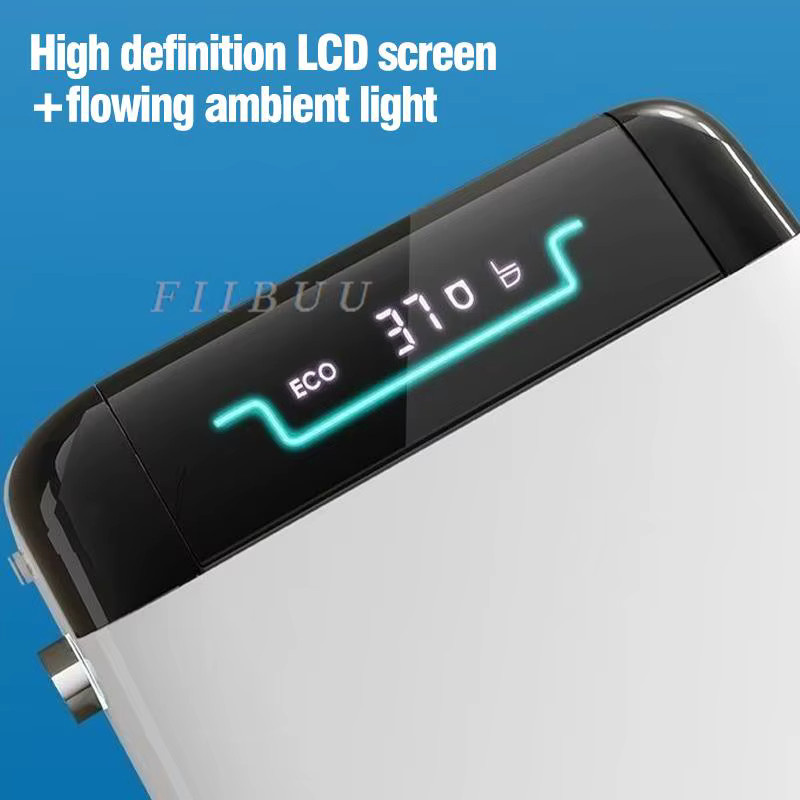 Slofy Intelligenter Bidet Toilettensitz mit Sitzheizung, Nachtlicht und SoftClose in Weiß - Bild 4