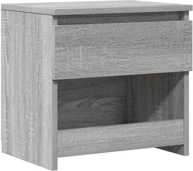 vidaXL Nachttisch in Grau Sonoma-Eiche, B/T/H: 40 x 30 x 39 cm - Bild 1