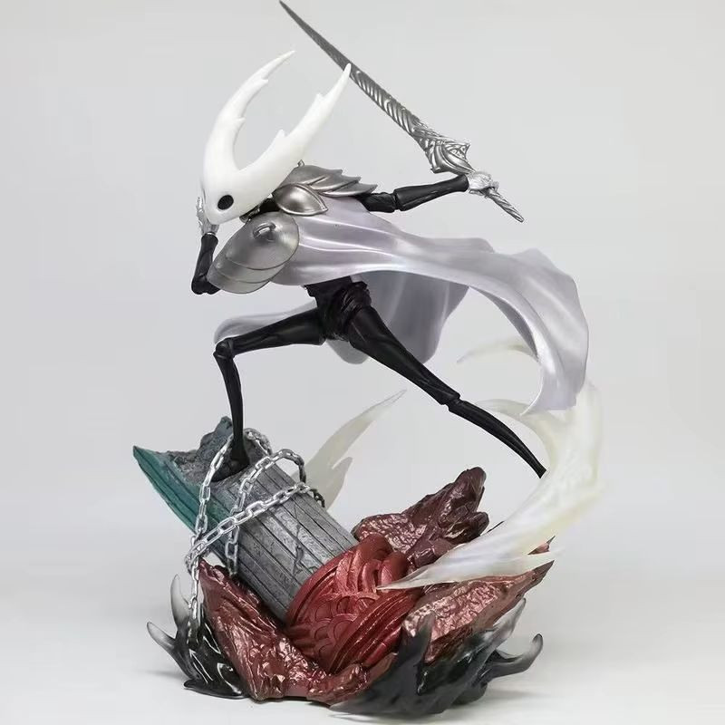 Yiran toy 1 Hollow Knight Reiner Gefäß Actionfigur 34cm Schwarz / Weiß - Bild 2