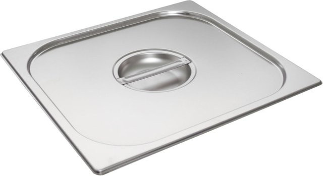 Schneider GN 2/3 Deckel aus Edelstahl in Silber, Höhe: 3 cm - Bild 1