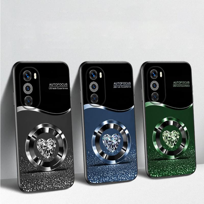 Lila Kreis Diamant TPU Handyhülle für Motorola Moto G Serie und Edge Modelle - Bild 2