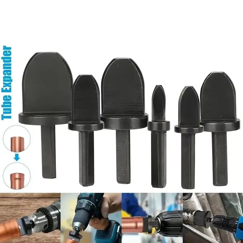 6er Set Kupferrohr Expander Set mit Dreieckigem Griff in Gold und Messing für 1/4, 3/8, 1/2, 5/8, 3/4 und 7/8 Zoll - Bild 6