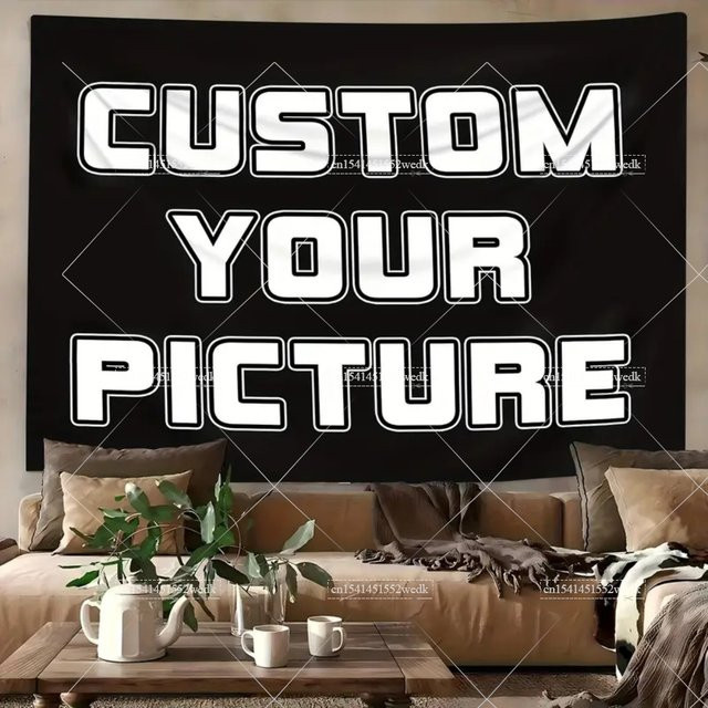 Individueller Wandteppich als personalisierter Wandbehang für dein Schlafzimmer-Dekor - Bild 1