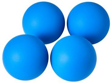 VEVOR Roll and Score klassischer Arcade-Spielball, 4-teiliges Set, Blau - Bild 1