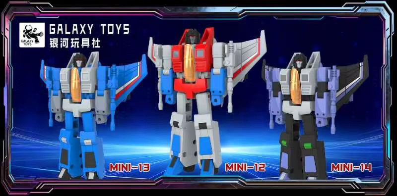 Fondjoy Transformation Flying Squad Starscream Skywarp Thundercracker Actionfigur, Weltraum, Bunt / Mehrfarbig - Bild 2