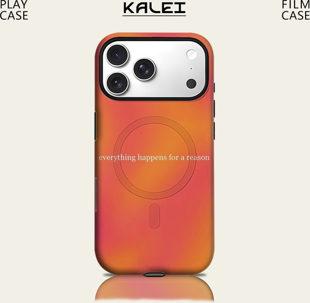 Everything Happens Robuste Handyhülle für iPhone 17 16 15 14 13 Pro Max Plus mit Magnetfunktion und Doppelschicht-Schutz - Bild 1