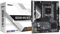 ASRock B650M-HDV/M.2 Mainboard AM5 Micro ATX DDR5 NVMe/M.2 Schwarz - Bild 1