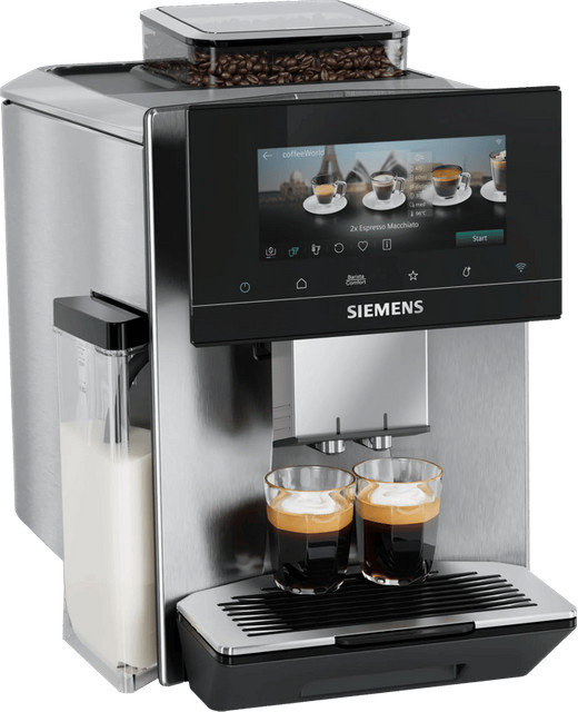 Siemens EQ900 iAroma TQ9X3B83 Kaffemaschine mit Touch Display in Silber und Edelstahl - Bild 1
