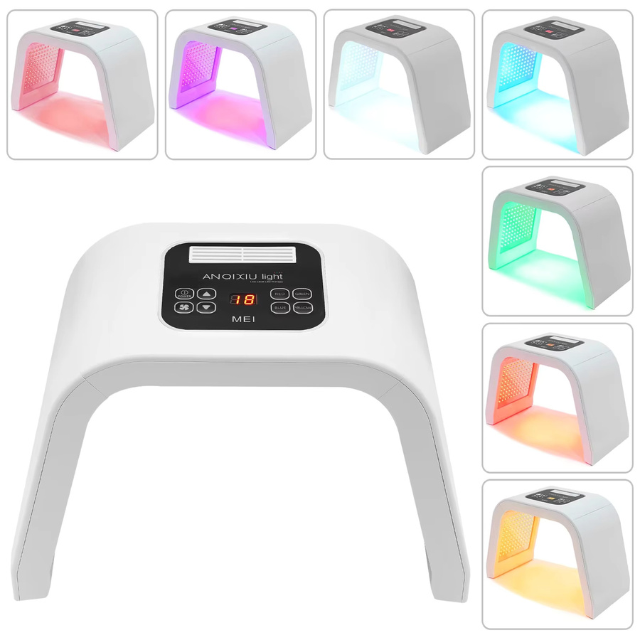 CNCEST LED Lichttherapie Gesichtsmaske, Weiß, Unisex - Bild 3