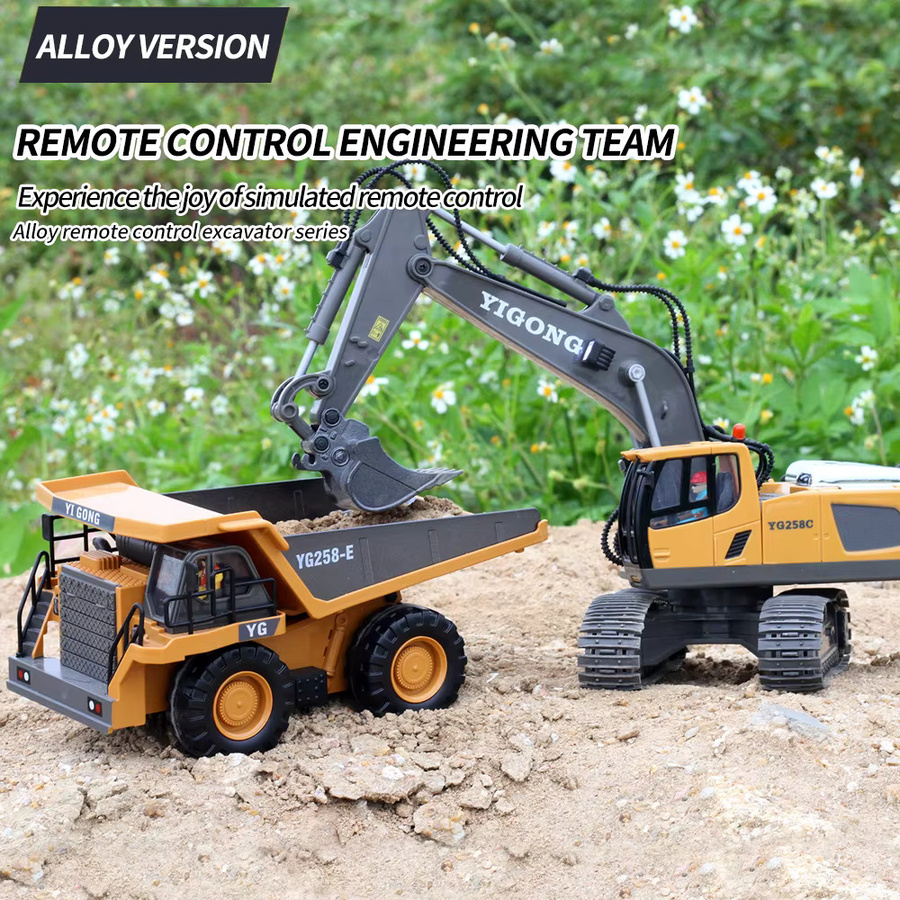 X-Verse RC Bagger 4x4, 1:20, Metall, ferngesteuert - Bild 2