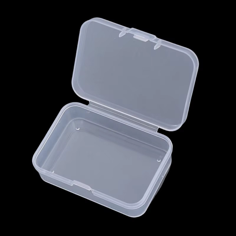 2er-Set Transparente Kunststoff-Aufbewahrungsboxen für Schmuck, Perlen und Kleinteile - Bild 2