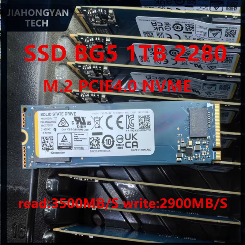 Toshiba Kioxia BG5 NVMe PCIe 4.0 SSD M.2 mit 1 TB Speicher für Desktop und Laptop - Bild 2