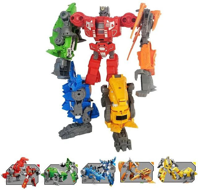 Discover Intime Mecha Dinosaurier Tyrannosaurus Rex, Verwandlungsrobot, Actionfigur - Bild 1