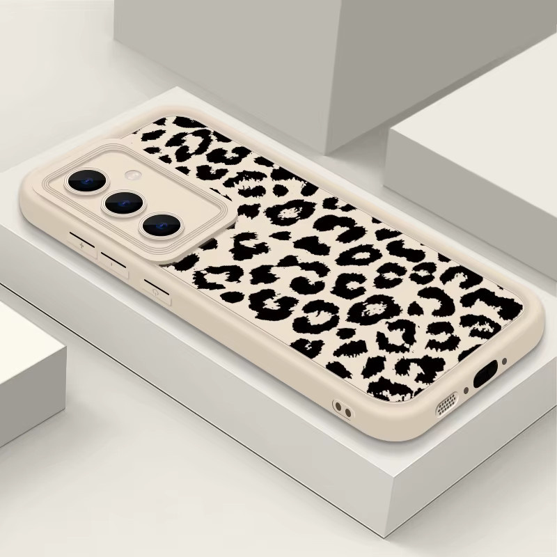 Samsung Handyhülle aus weichem Silikon mit Leopardenmuster in Pink und Multicolour für Galaxy S26 S25 S24 S23 Ultra S24 FE A57 A56 A55 A37 A35 A17 A16 A15 5G - Bild 3