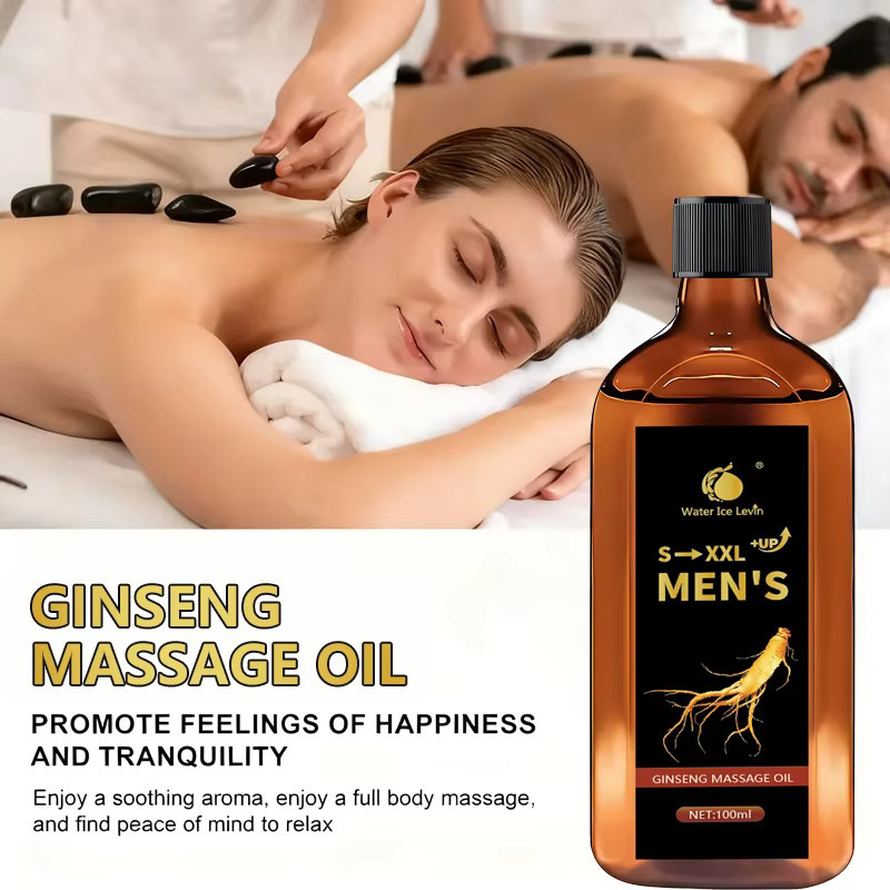 Water Ice Levin Ginseng-Massageöl mit Sheabutter, Herren - Bild 2