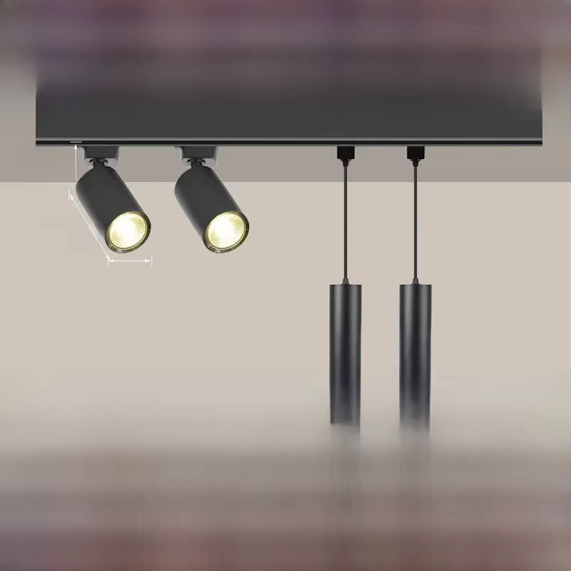 LANGYUE LED-Schienenleuchte in Schwarz mit GU10 Fassung für Wohnzimmer und Ladenlokale - Bild 6