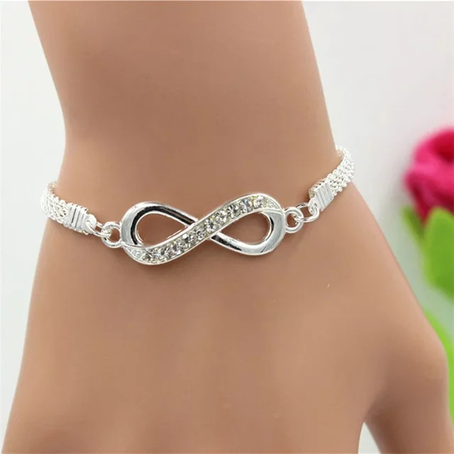 SUMENG Unendlichkeitsarmband, Strass, Damen - Bild 1