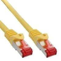 InLine Patchkabel S/FTP Cat.6 Ethernet LAN gelb 30m - Bild 1