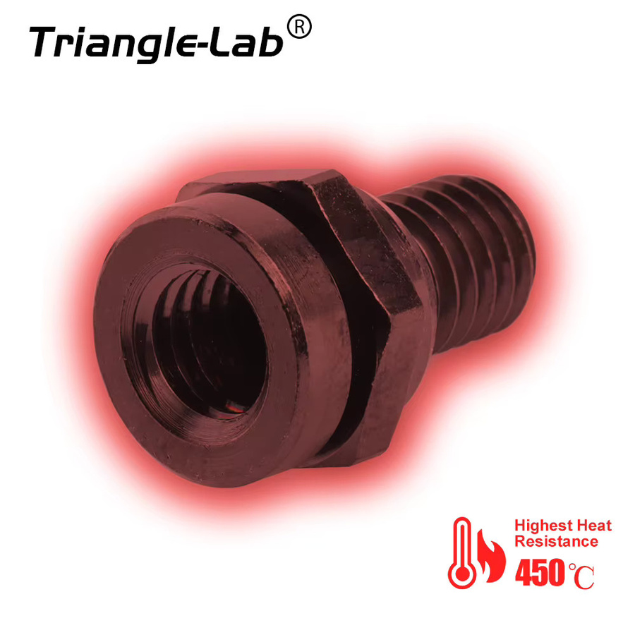 Trianglelab MZE DLC V6 Schmelzzone-Extruder zur Durchflusssteigerung für V6 Düsen, CHC Hotend, CHC XL Rapido Hotend und Voron 3D-Drucker - Bild 3