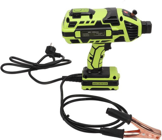 Koogeelife Lichtbogenschweißgerät MMA Handheld Tragbares Elektroschweißgerät Kit in Grün