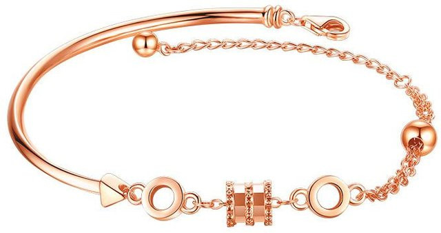 Armband 925 Silber, Roségold, Damen - Bild 1