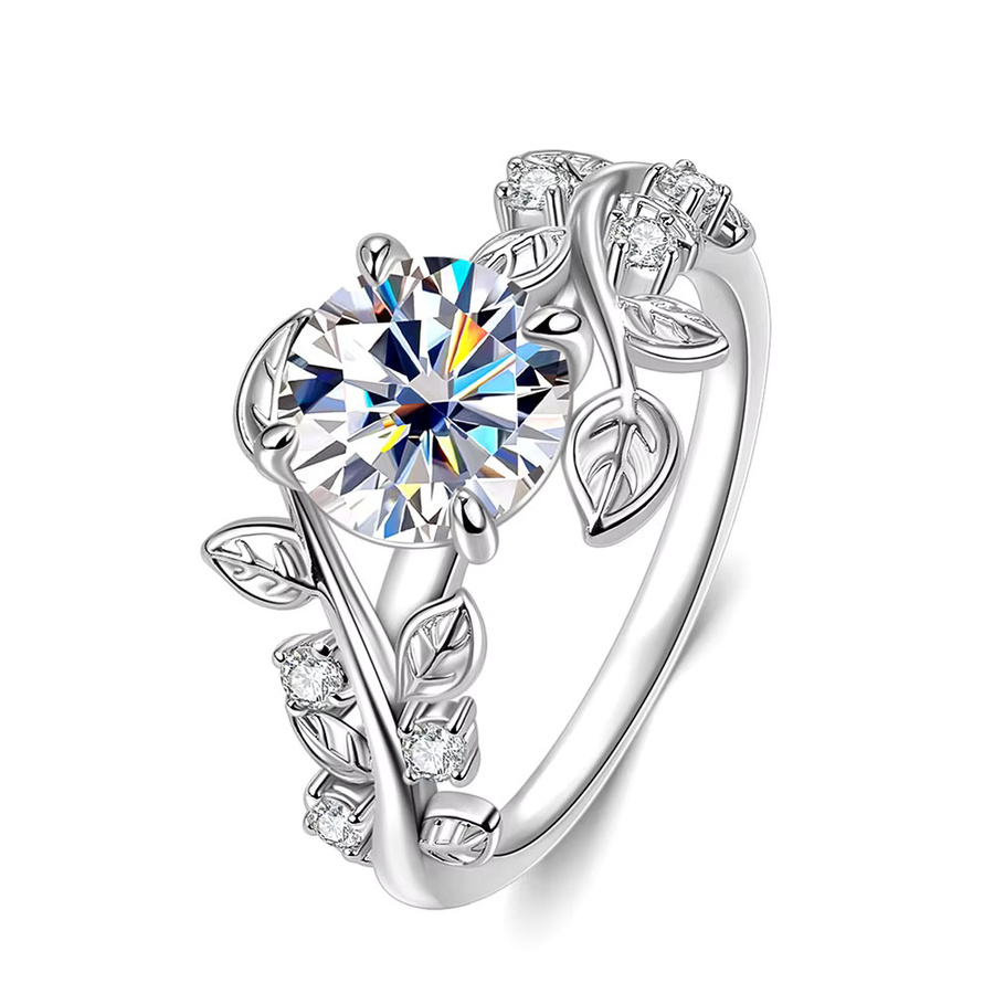 Celestinova Ring, Moissanite, Silber, Damen - Bild 2