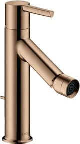 Hansgrohe Axor Starck A Bidet-Einhebelmischer in Roségold mit Pop-up-Abflussventil - Bild 1