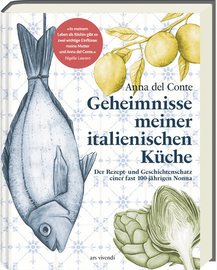 Geheimnisse meiner italienischen Küche, Anna del Conte, gebundene Ausgabe - Bild 1