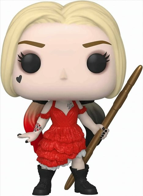 Funko POP - The Suicide Squad Harley Quinn/Damaged Dress, Einzelfigur - Bild 1