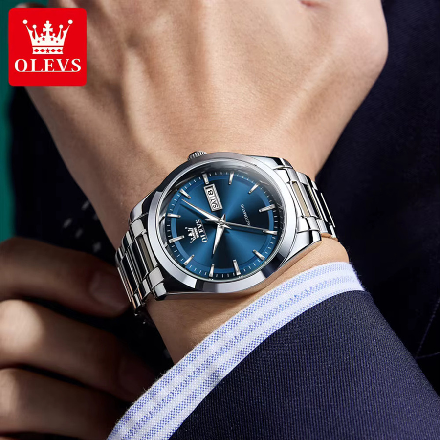 OLEVS Armbanduhr, Automatik, Edelstahl, Herren - Bild 2