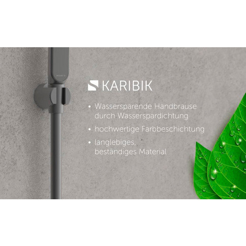 Schütte Handbrause Karibik in Graphit Matt mit Massagefunktion und Anti-Kalk-Eigenschaft - Bild 3