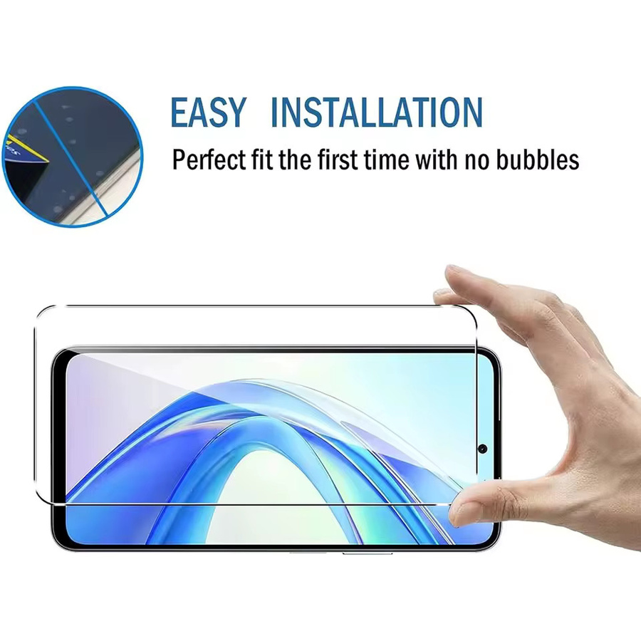 3er-Set Displayschutzfolie aus gehärtetem Glas für Realme 13 12 11 14T 10T 5G, transparent, HD Film - Bild 2