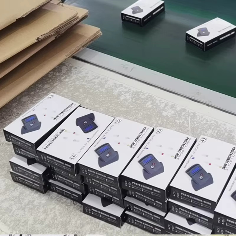 Digitale Küchenwaage von tehaoen in Schwarz mit LCD-Display und hochpräziser Messfunktion für Lebensmittel und Schmuck - Bild 2