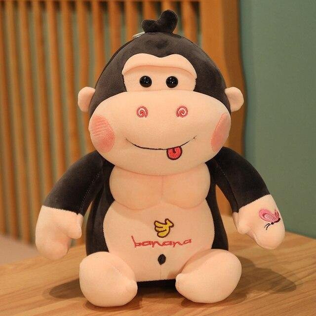 Binchi Keji Travel Gorilla Plüschtier, Orang-Utan Affe, 35cm, ab 12 Jahren - Bild 1