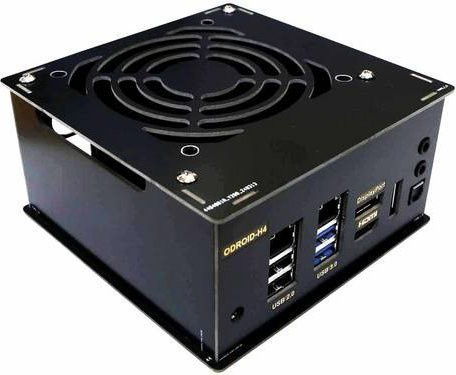 ODROID H4-CASE SBC-Gehäuse Schwarz - Bild 1
