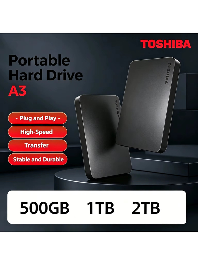 Toshiba Canvio Basics Externe Festplatte USB 3.0 Schwarz - Bild 4