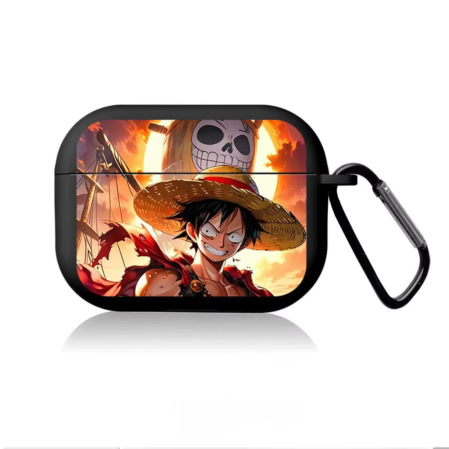 One Piece Kopfhörer Schutzhülle für AirPods Pro 1 2 3 und AirPods 4 in Multicolour - Bild 4