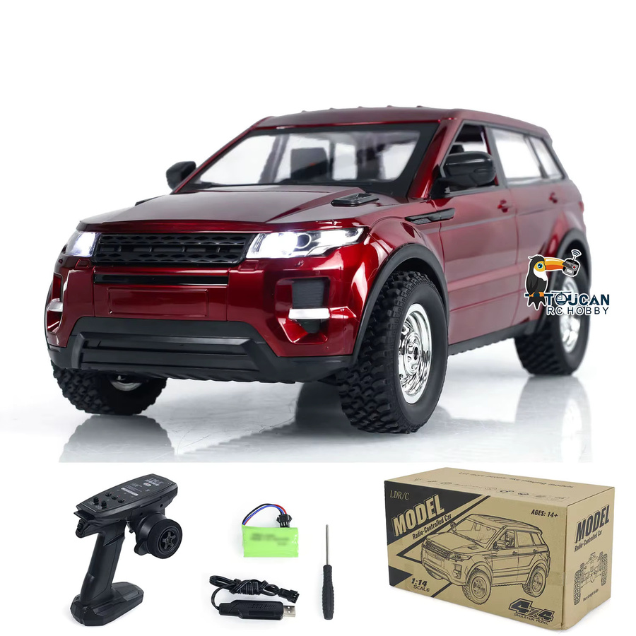 LDRC LD1299 4x4 RC Crawler Auto, 1:14, mit Licht System, ab 14 Jahren - Bild 2