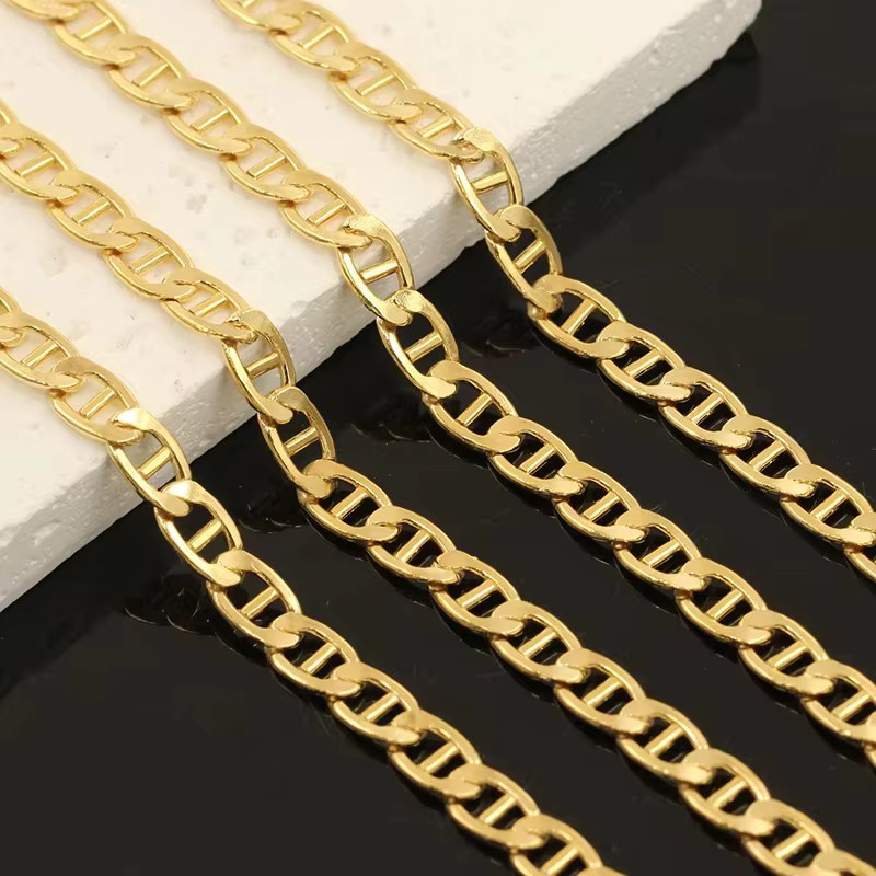 BTOO Be The Only One Ankerkette, 14K goldgefüllt, 5mm, Unisex - Bild 5